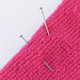 Flat Head Sewing Pins with Plastic Storage Box